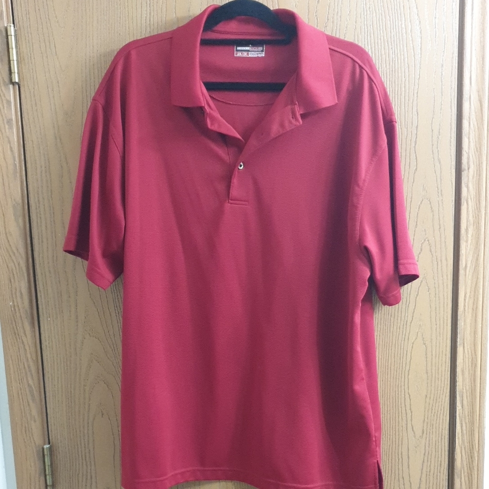 Grand Slam Men's Red Polo Shirt